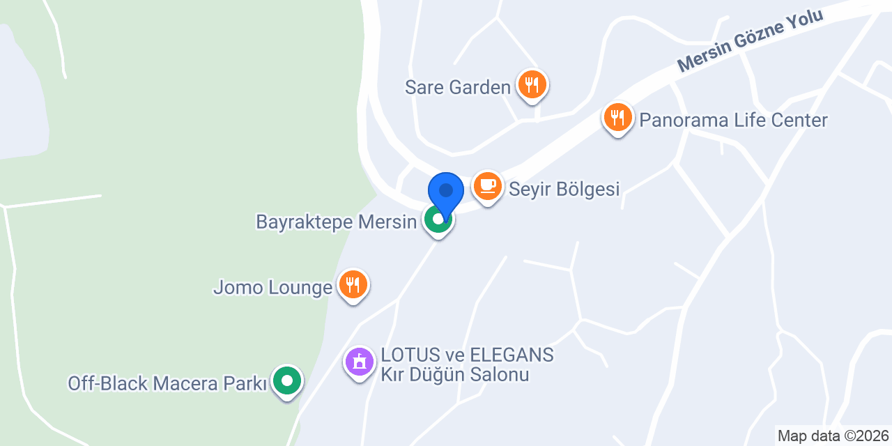 MARRY cafe BAYRAKTEPE konumu