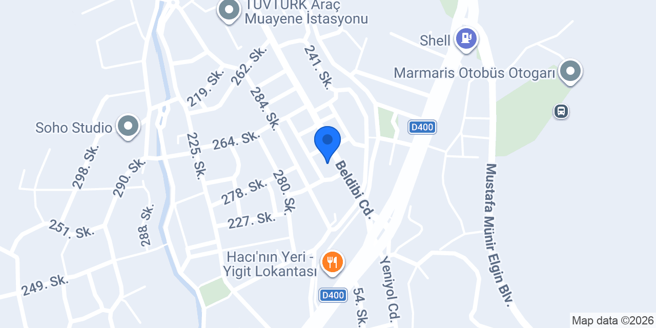 Sanayi berber salonu konumu