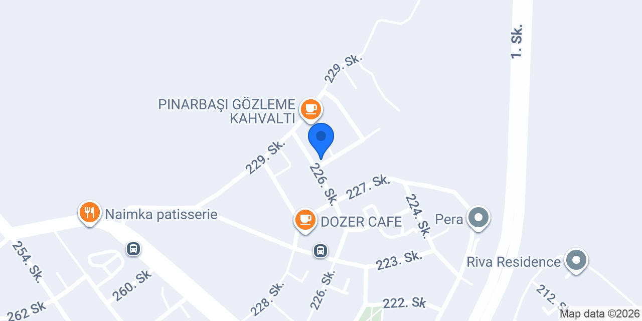 AnSa Rent A Car konumu