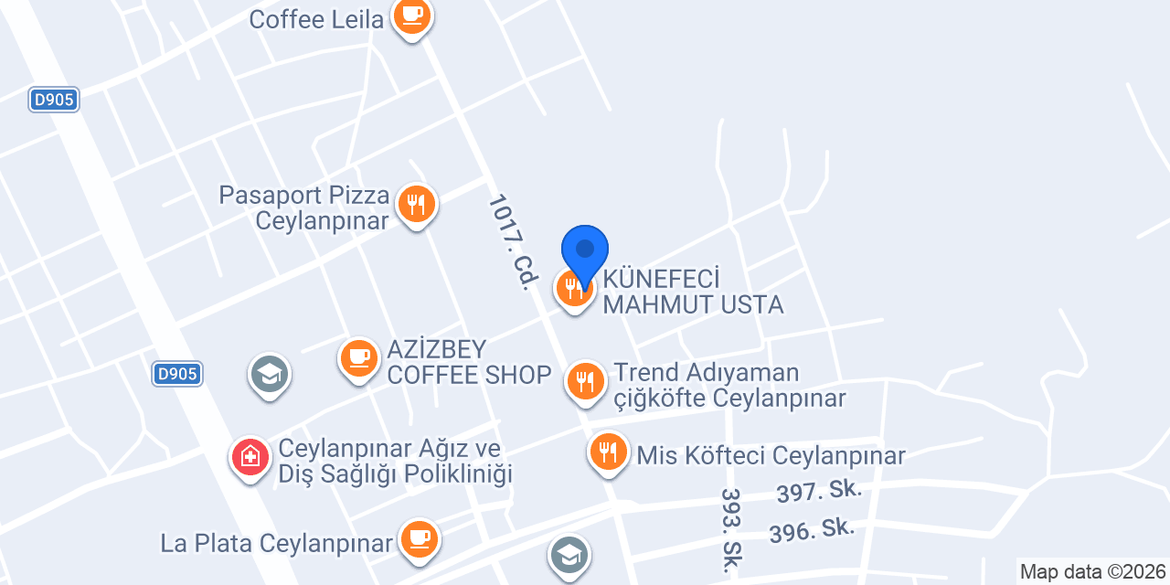 Bülent Börekçilik Şanlıurfa Ceylanpınar 15 Temmuz konumu