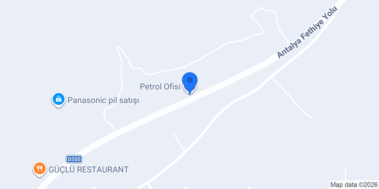 Petrol Ofisi konumu
