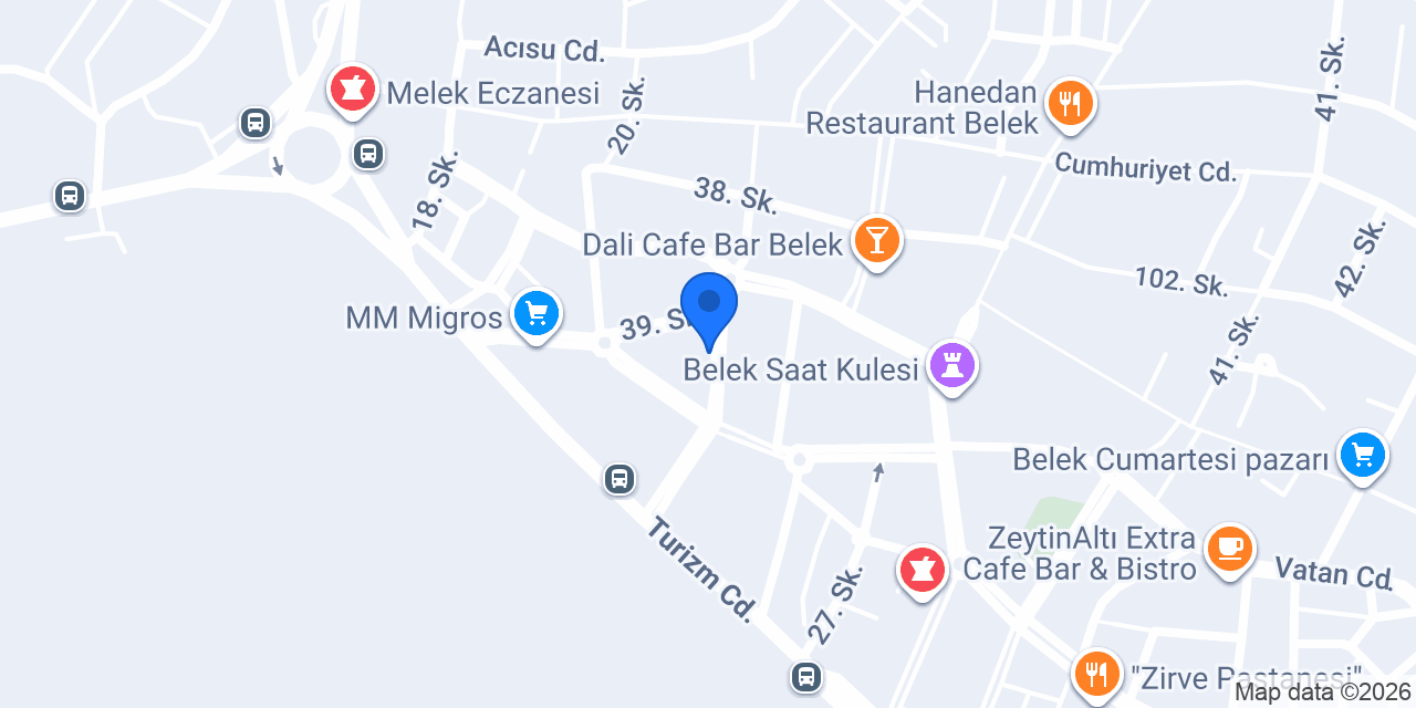 ELM Rent a Car konumu
