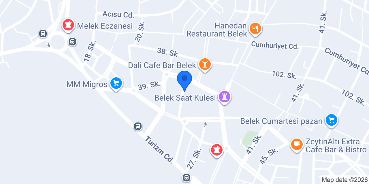 Serdar Butik | Belek konumu