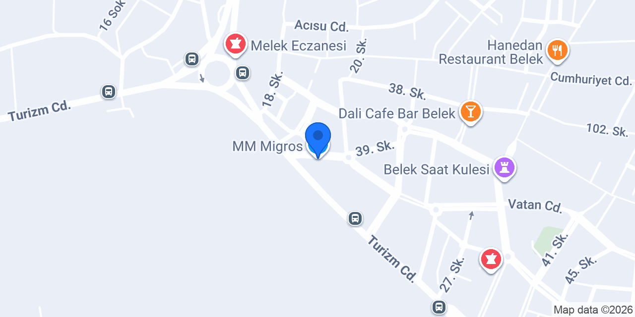 MM Migros konumu