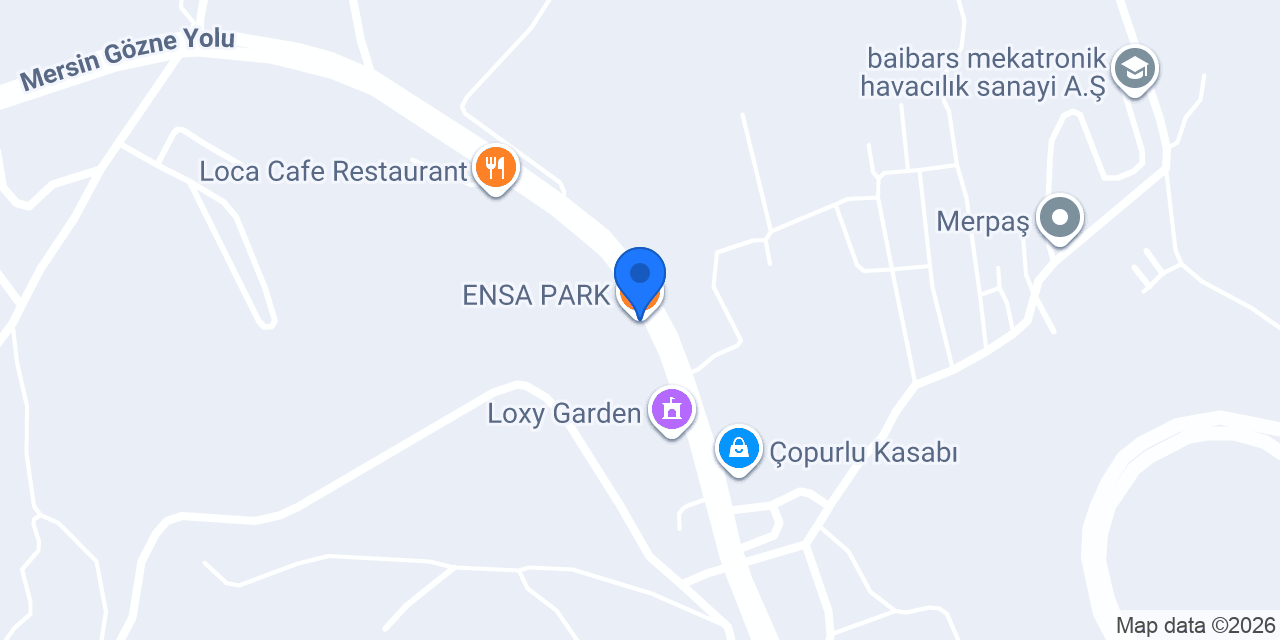 ENSA PARK konumu