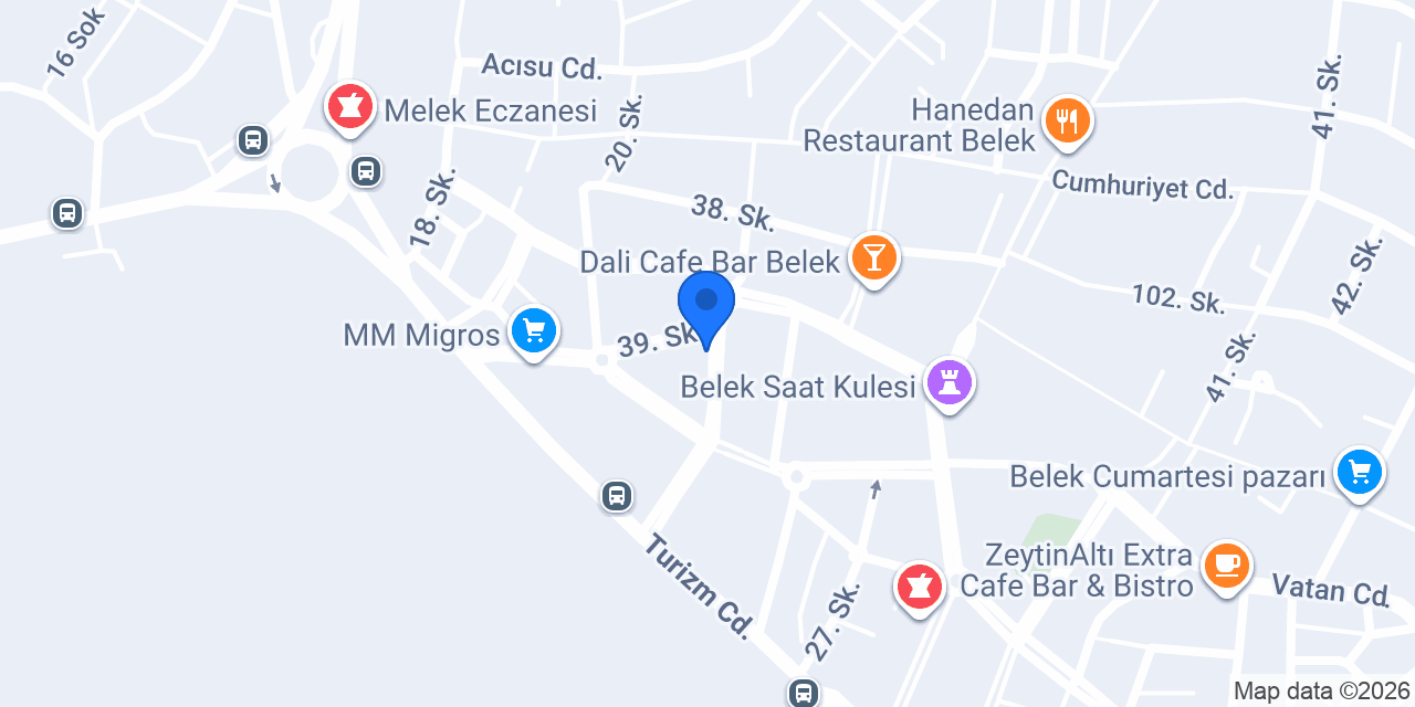 Belek home konumu