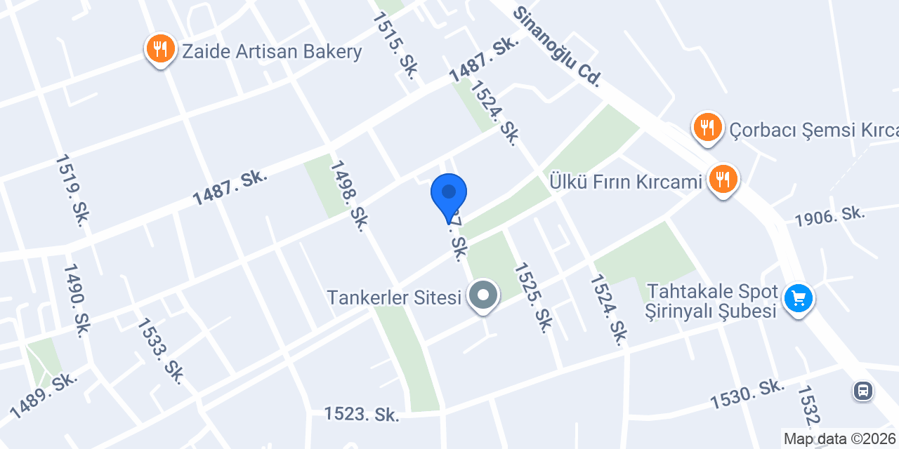 Şimşek Auto konumu