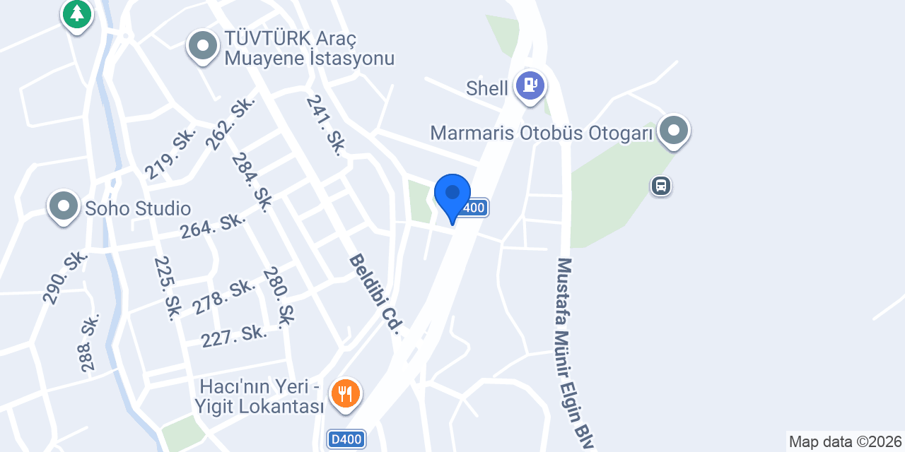 Dtm Outlet Marmaris konumu