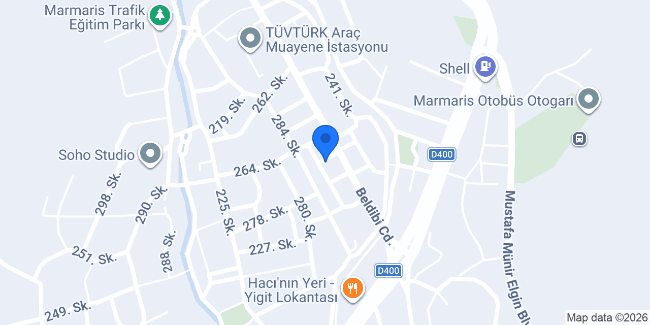 Elhak Oto ford Yedek Parça&servis konumu