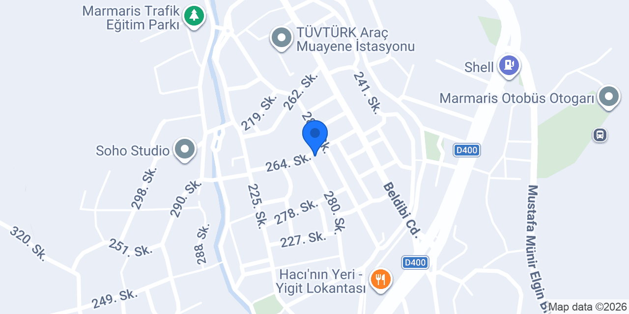 Ertuğrul Oto konumu