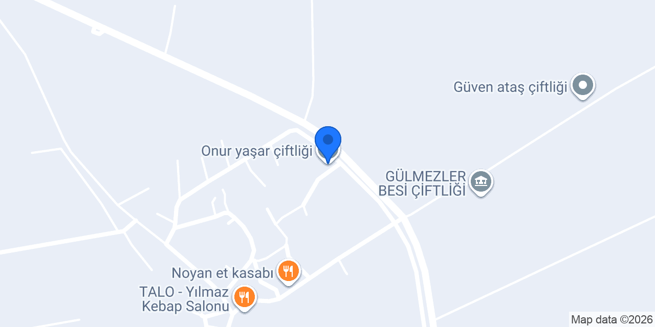 Onur yaşar çiftliği konumu