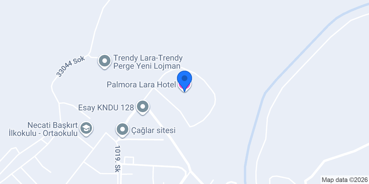 Palmora Lara Hotel konumu