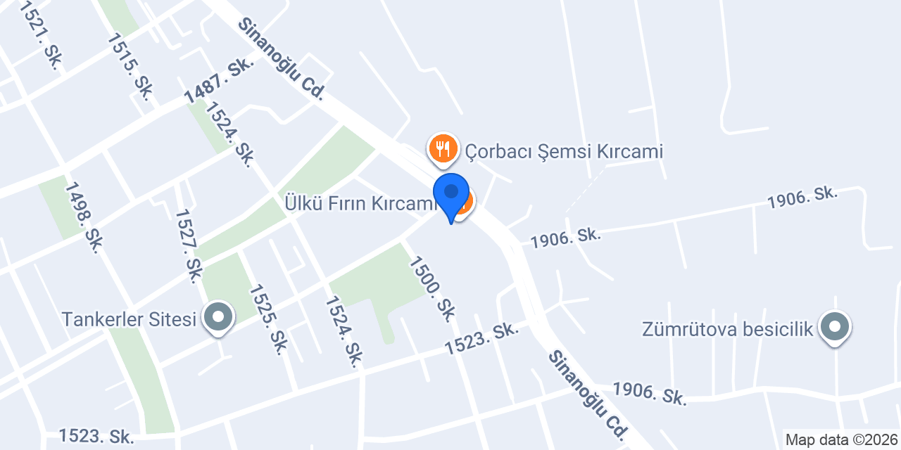 Hacıoğlu Pidecim Kırcami Şubesi | Lara konumu