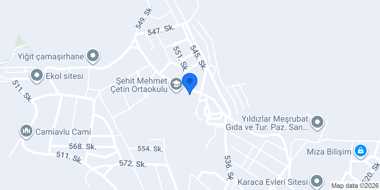 Şehit Nedip Cengiz Eker İlkokulu konumu