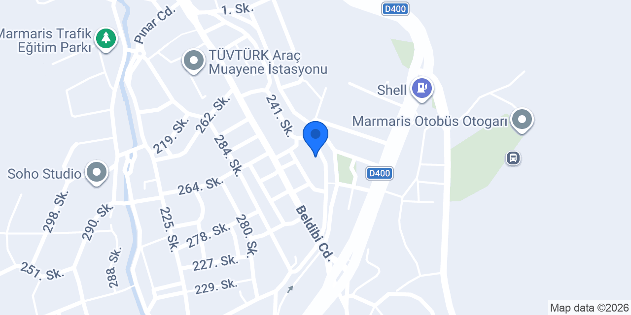 İbişoğlu Oto konumu
