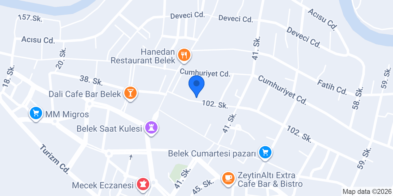Comfort Transfer Belek konumu