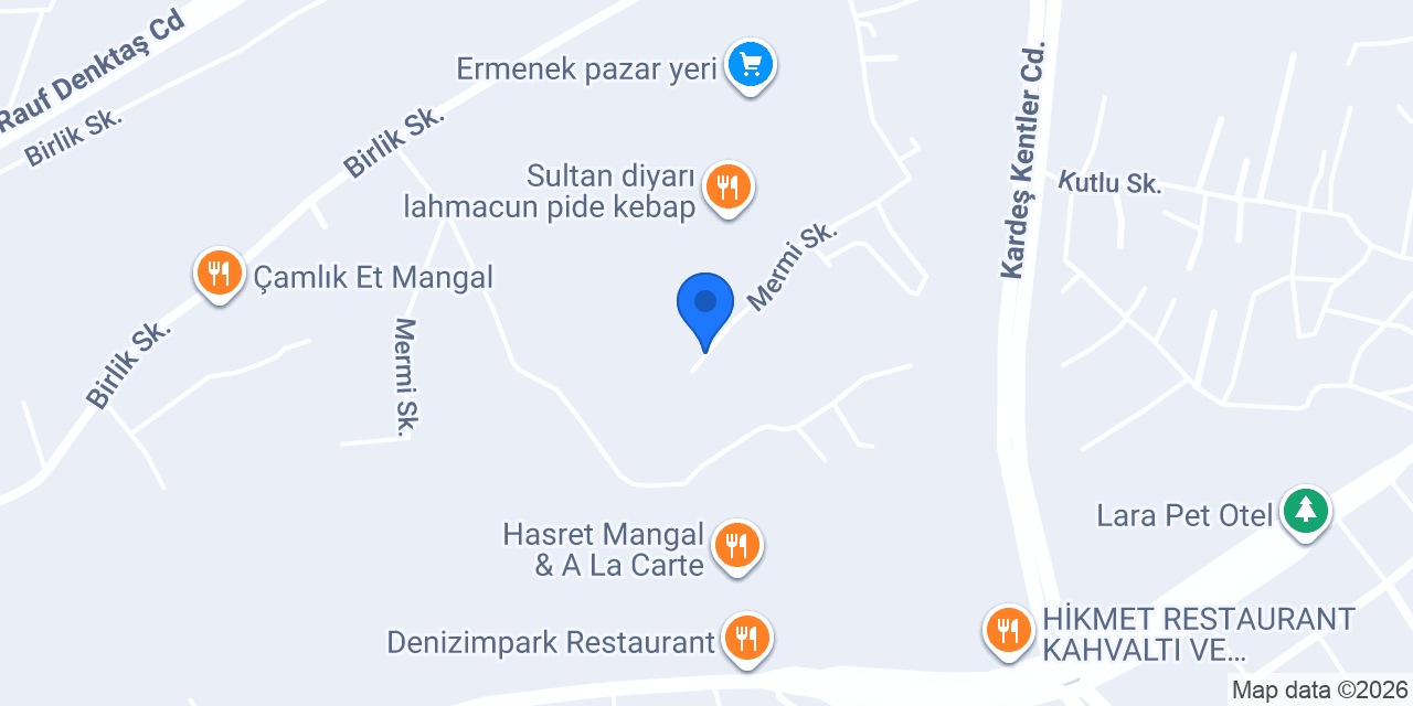 Çayır malikanesi konumu