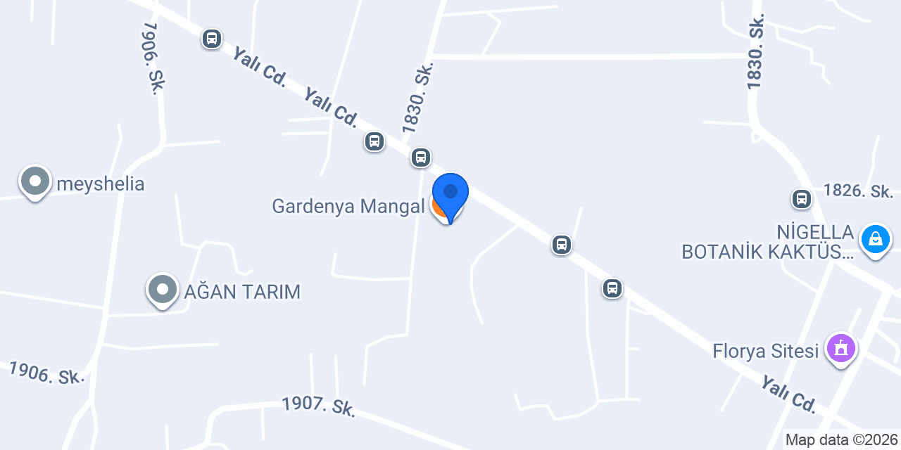Gardenya Mangal konumu