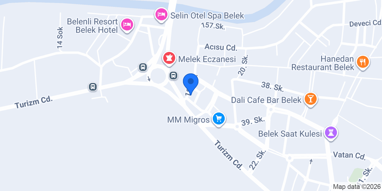 Asya Rent A Car konumu