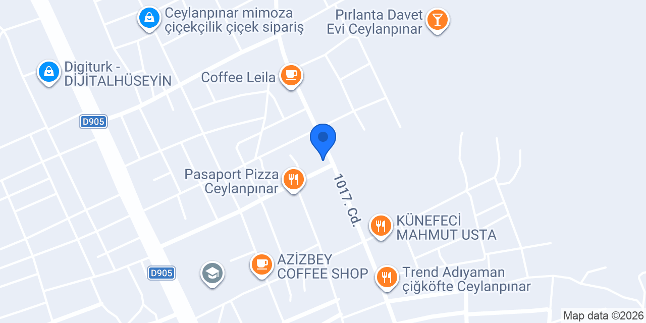 Nehir Home Ceylanpınar konumu