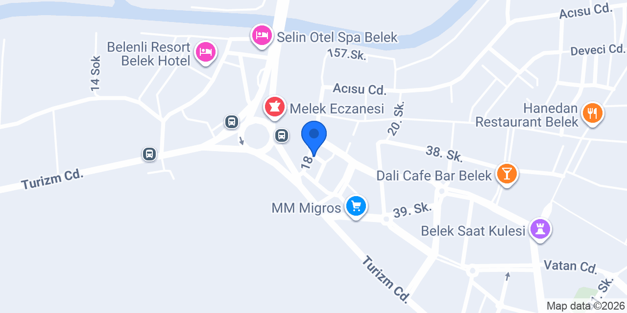 Barbershop Erkek Kuaförü Belek konumu