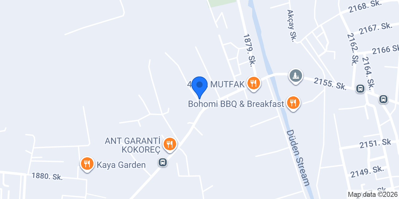 Akın Çiçekçilik konumu