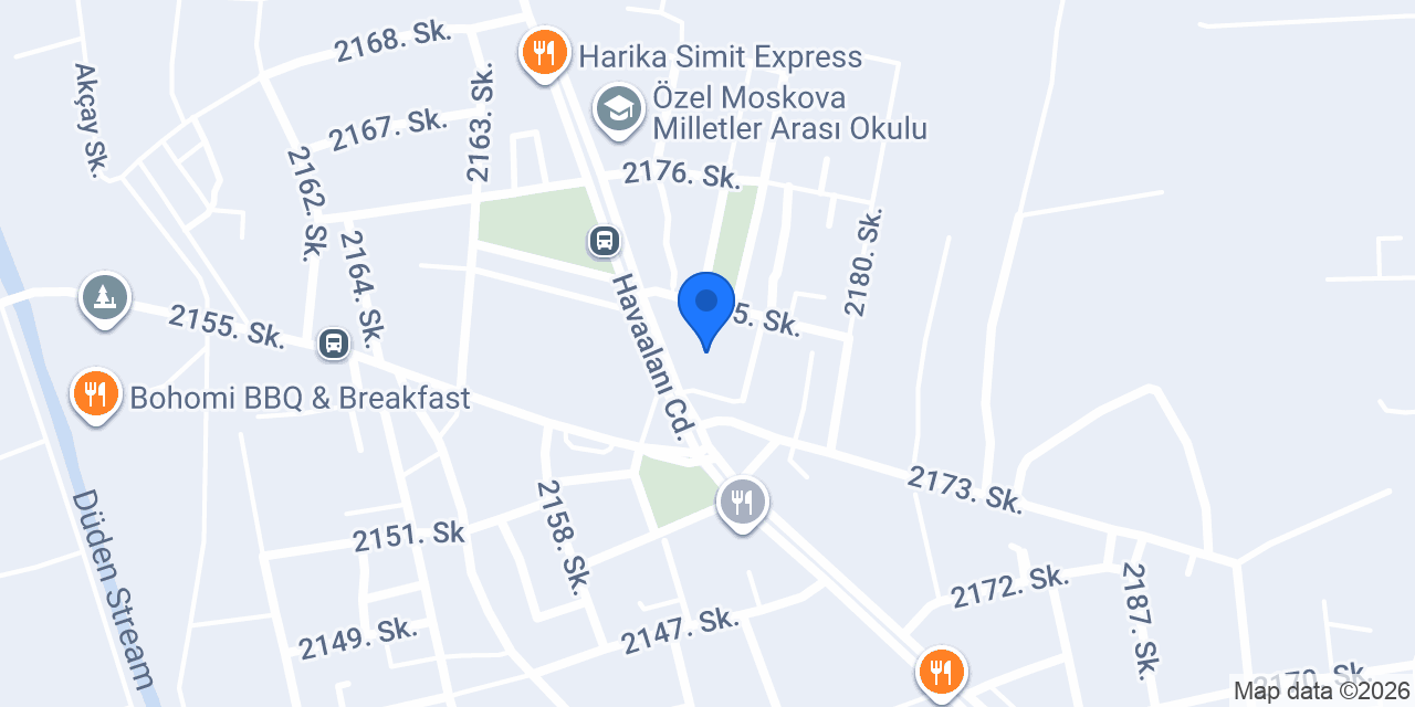 ANTALYA KOLEJ EVLERİ 11108 ADA konumu