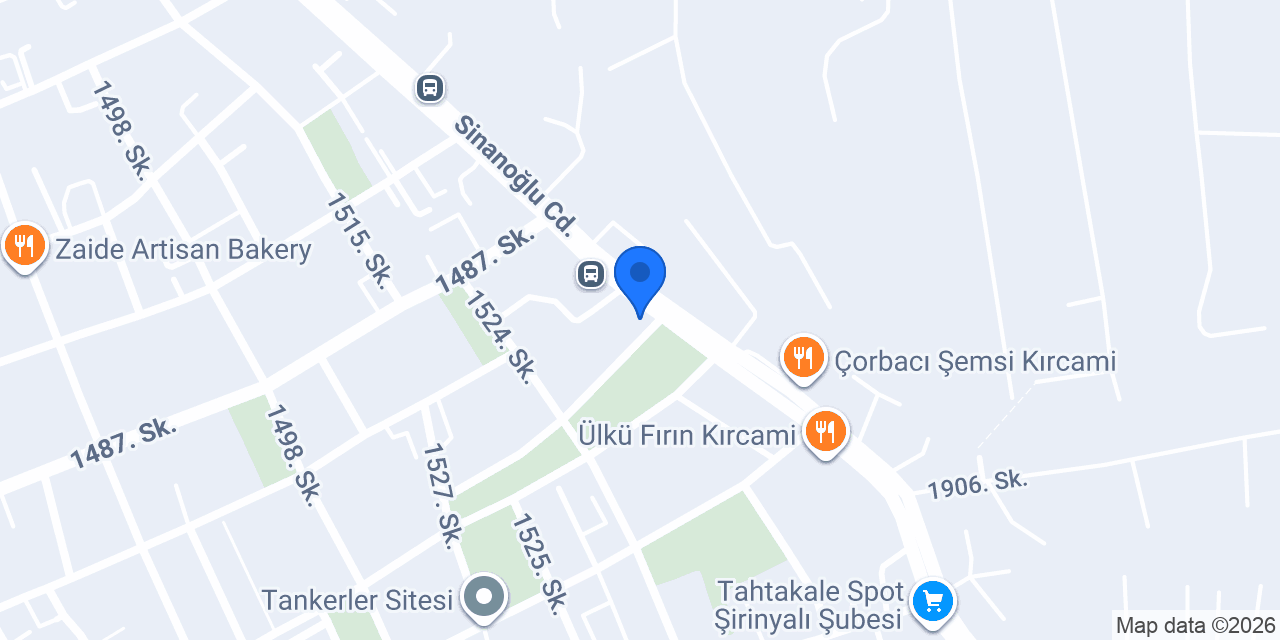 Deniz Veteriner Kliniği konumu