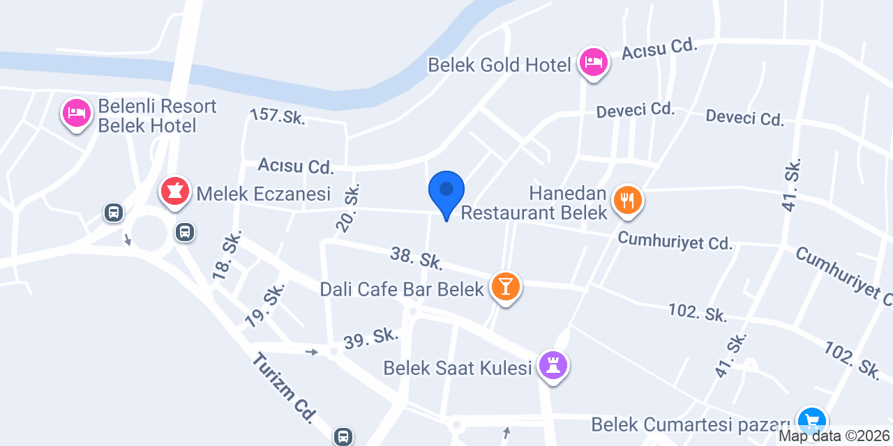 Belek Aperitif konumu
