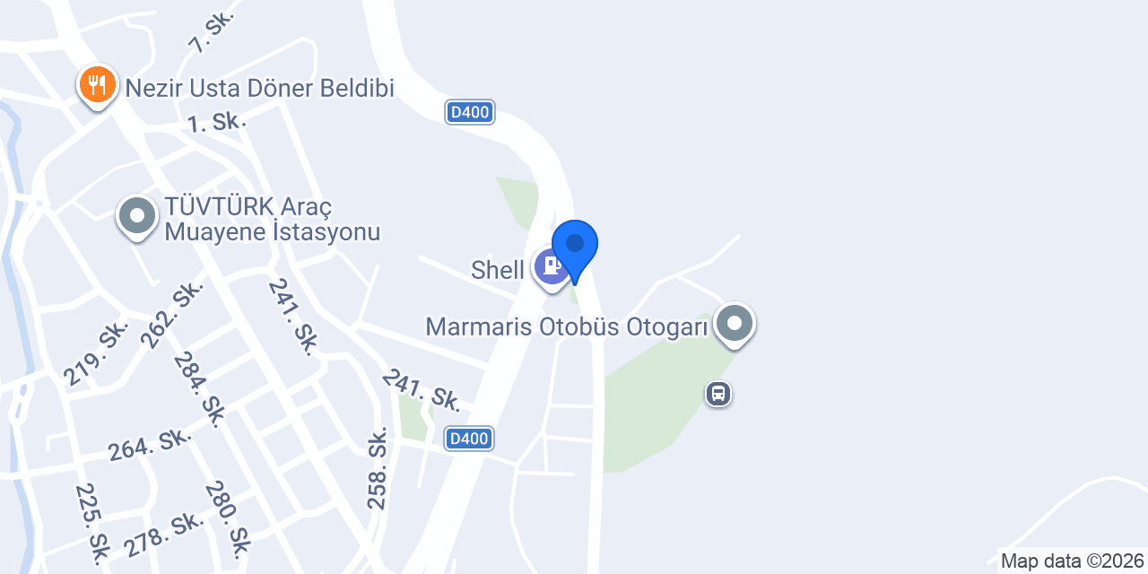 Villa Seyahat Marmaris Otobüs konumu