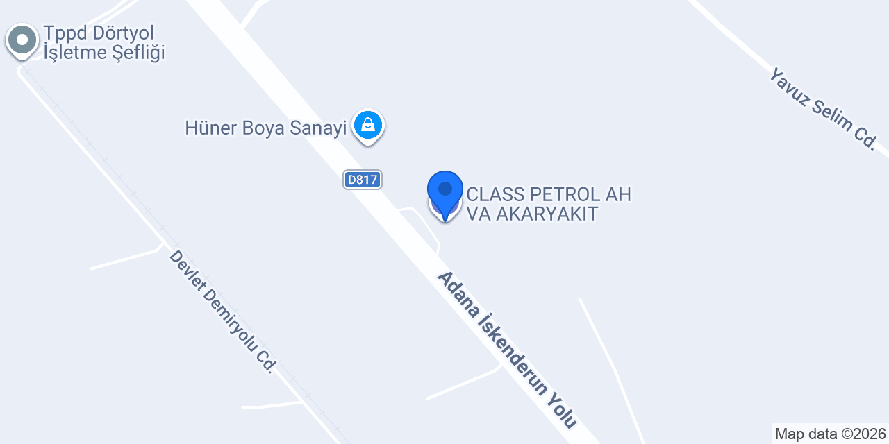 CLASS PETROL AH VA AKARYAKIT konumu