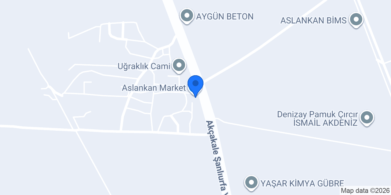Aslankan Market konumu
