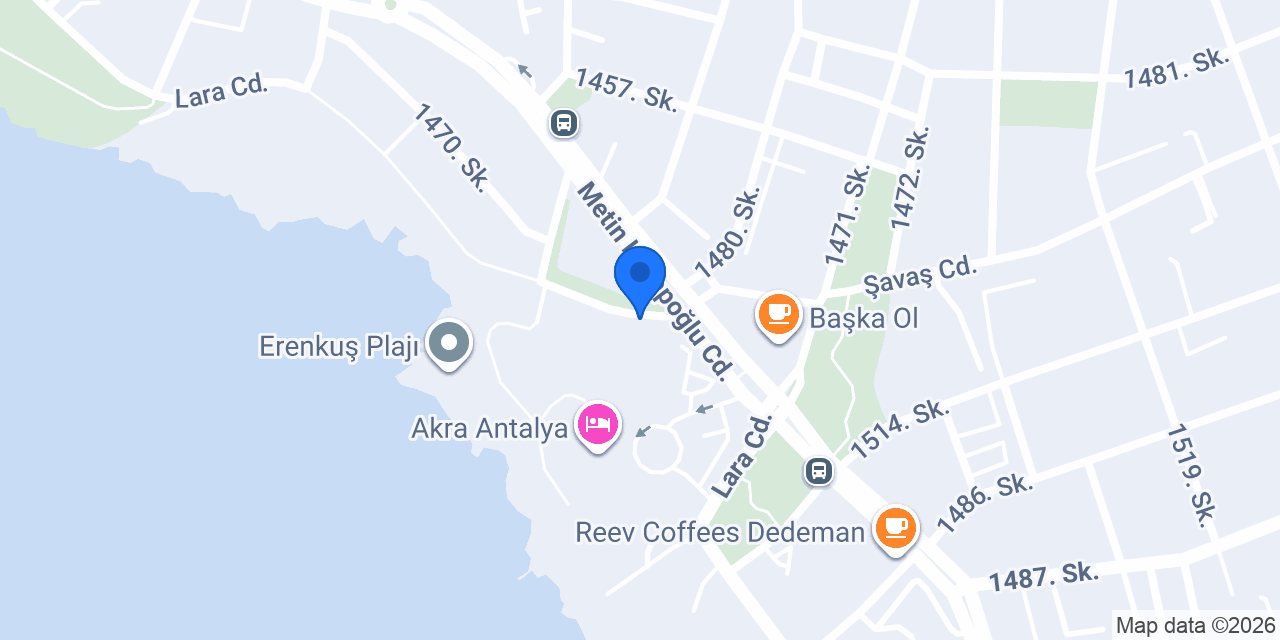 Akra Taxi konumu