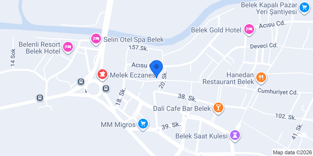 Belek Reklam konumu