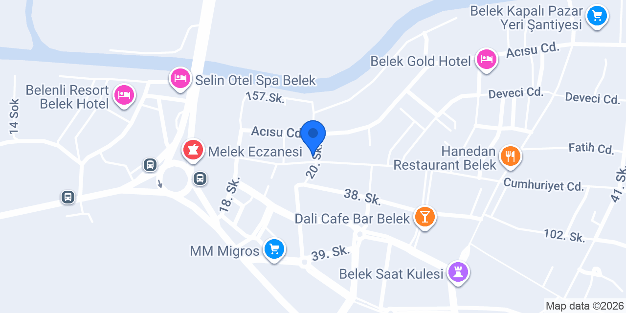 Belek hirdavat - Yiğit hirdavat konumu