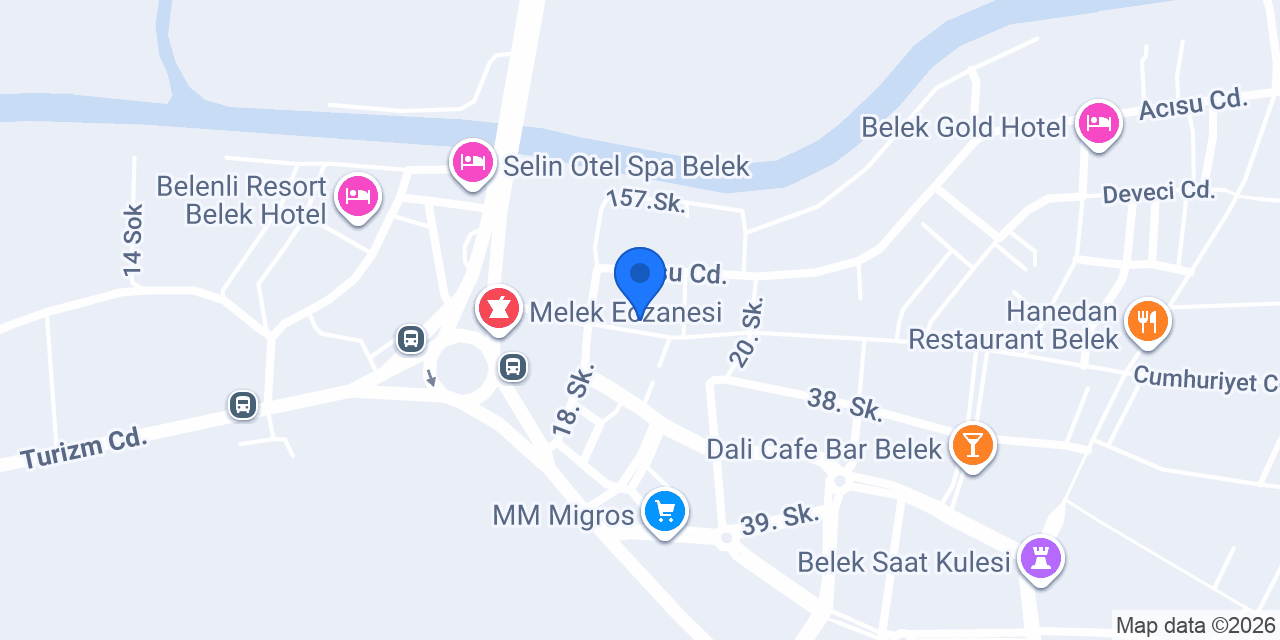 Ali Osman Ulusoy Acentesi / Nedim Kızıl Belek Servis konumu