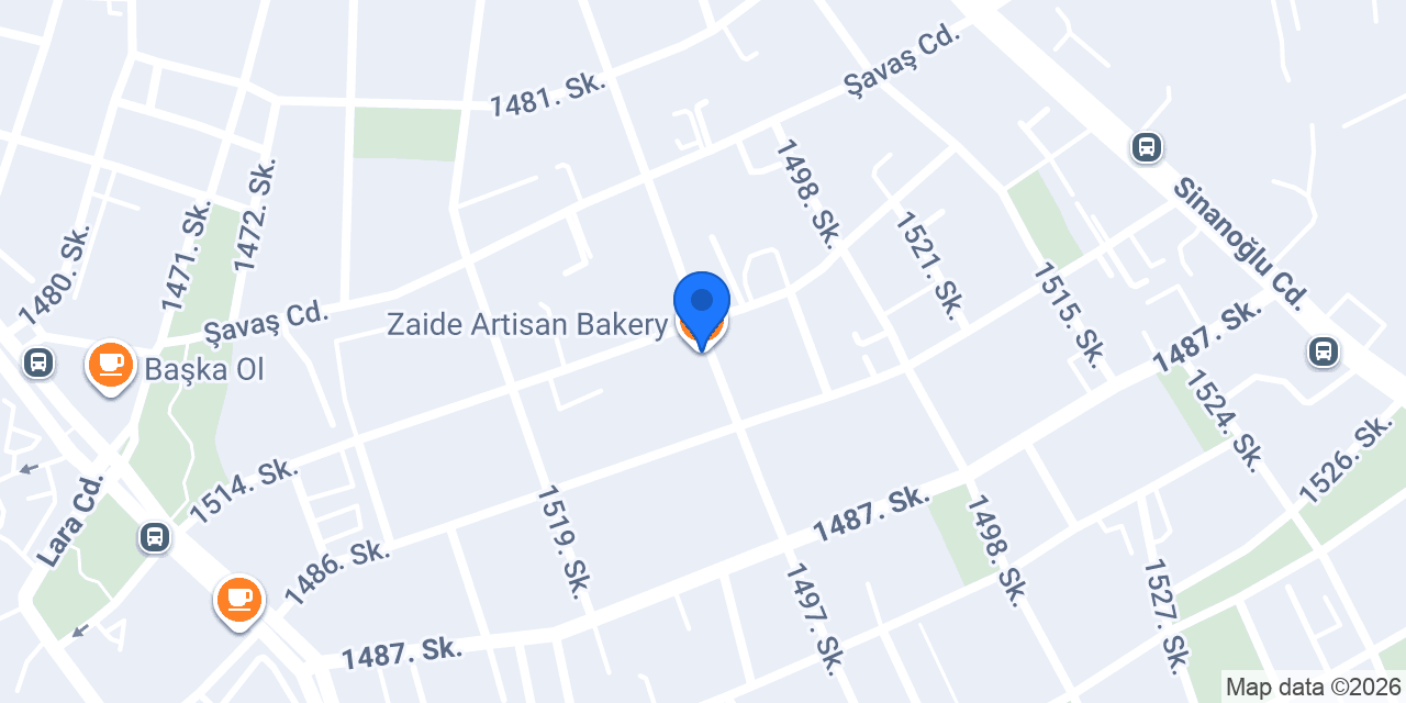 Zaide Artisan Bakery konumu
