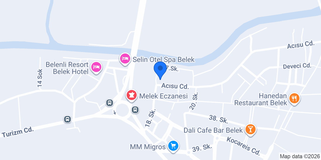 Ars Emlak & Real Estate - Belek konumu