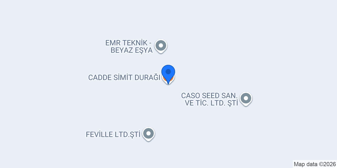 CADDE SİMİT DURAĞI konumu