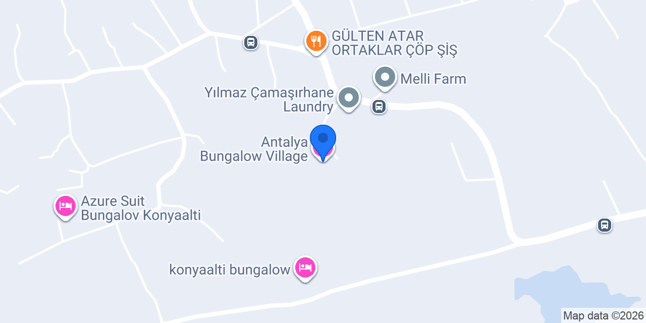 Antalya Bungalow Village konumu