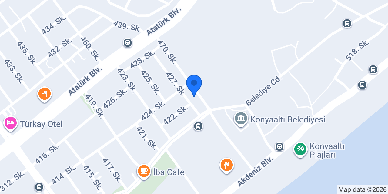 Vegan House konumu