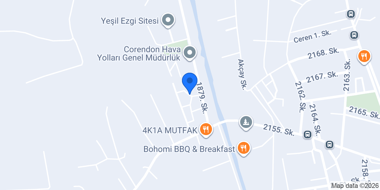Saraç inşaat depo konumu