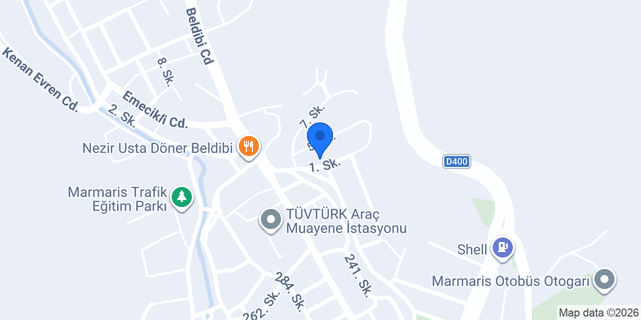 Marmaris İnşaat konumu
