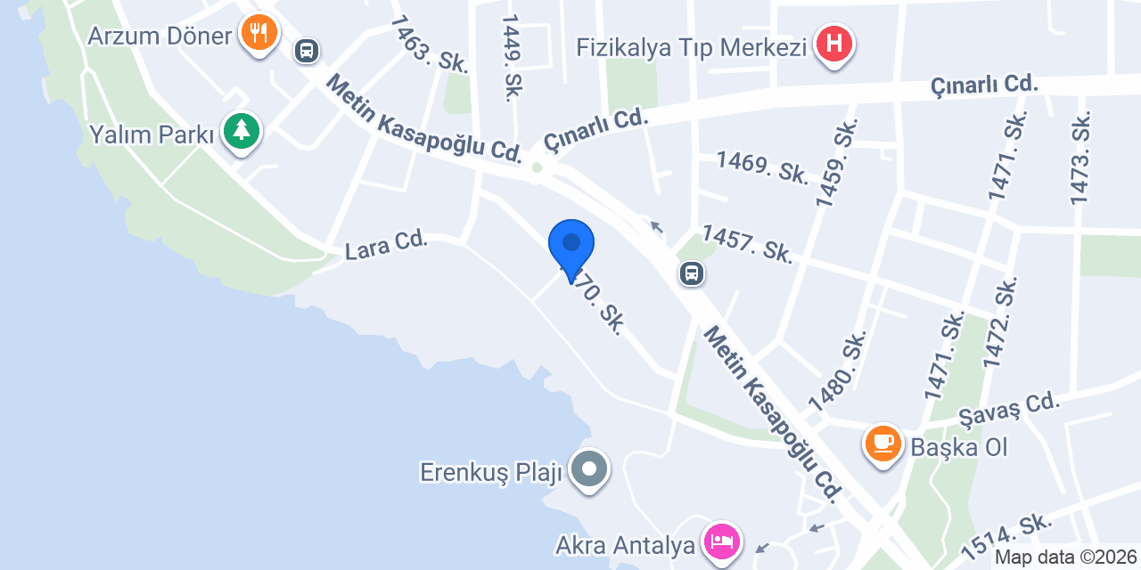 Doç. Dr. Hüray Hügül konumu