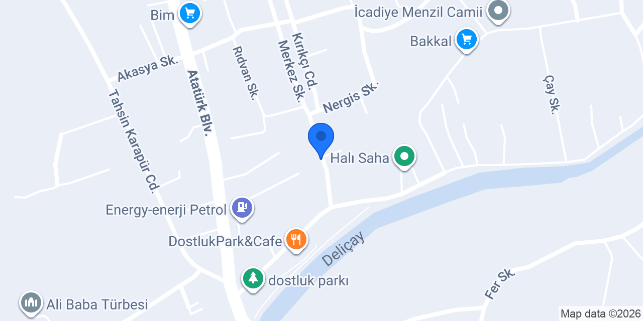 Yapı Kredi Bankası konumu