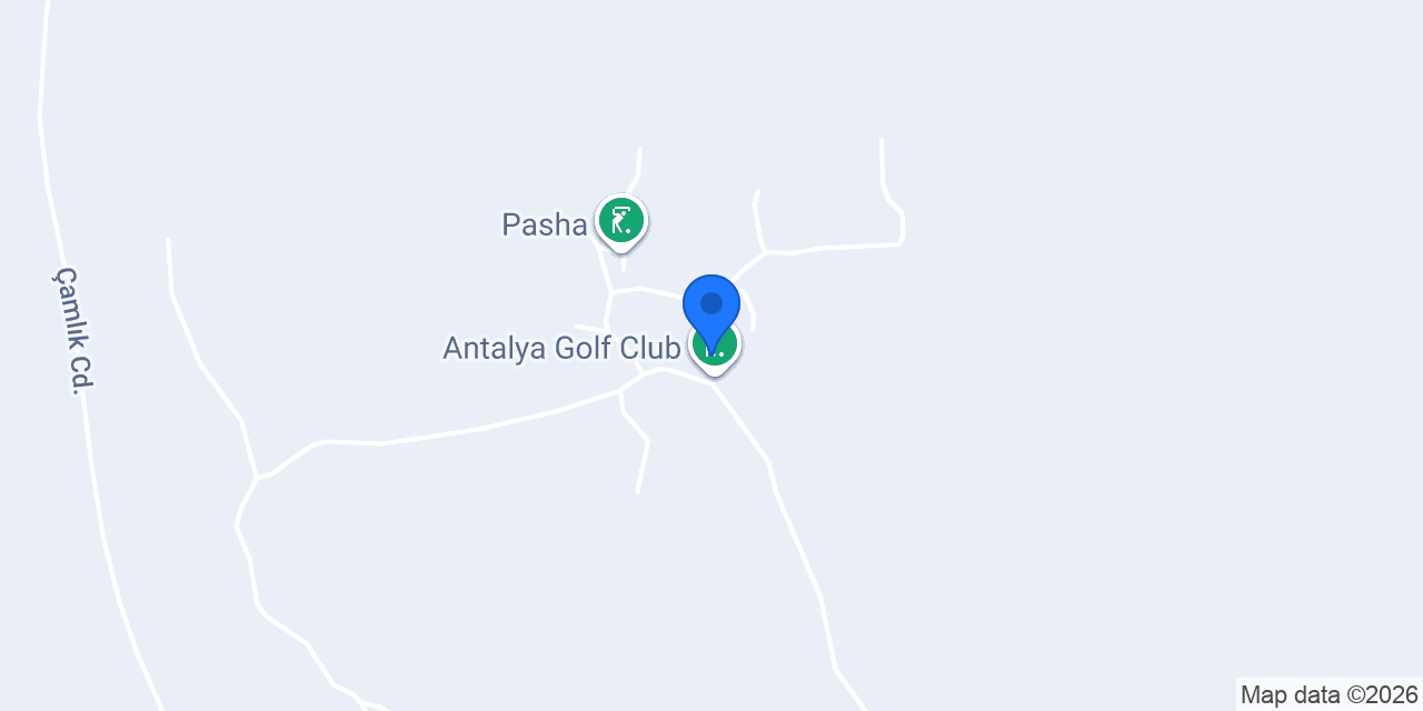 Antalya Golf Shop konumu