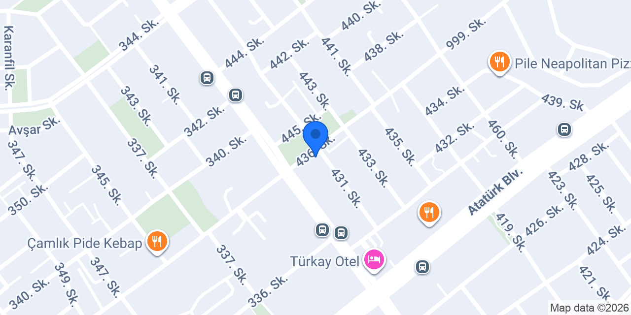 Türk Kahvesi Altınkum konumu