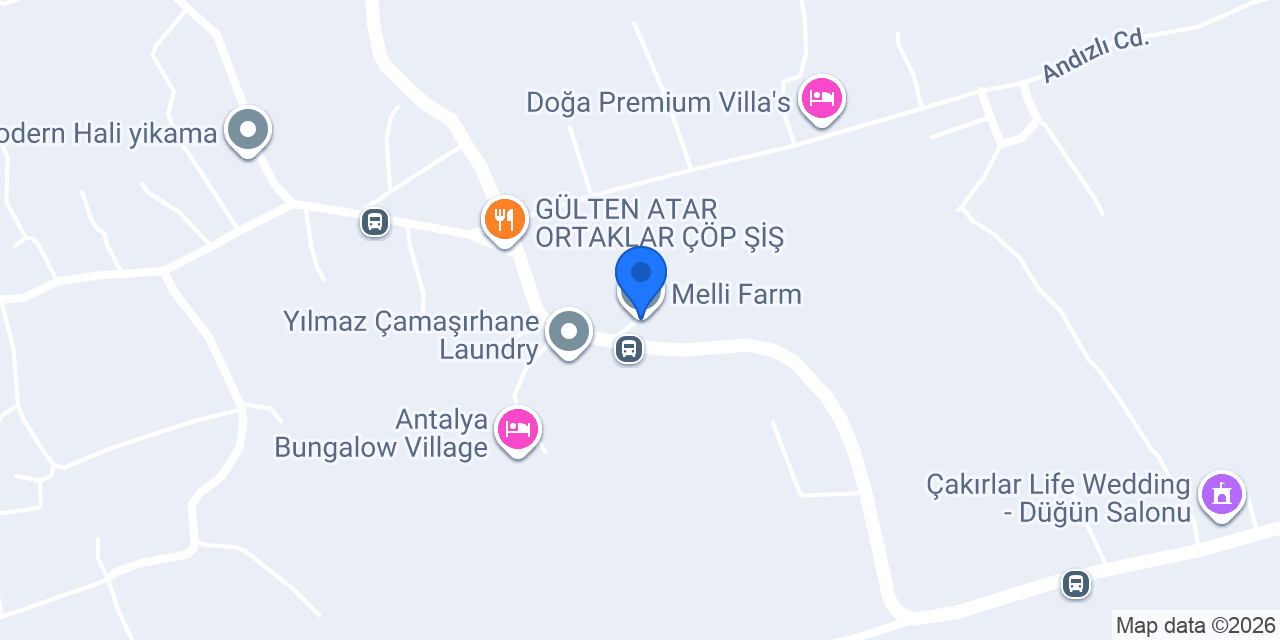 Melli Farm konumu