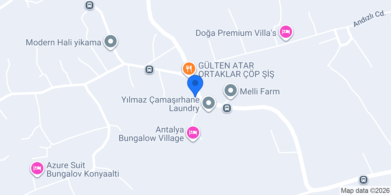 KASAP METİN ÇAKIRLAR / ANTALYA konumu