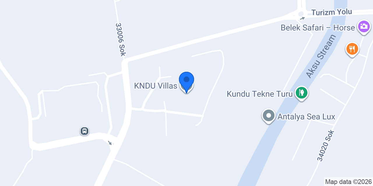 KNDU Villas konumu